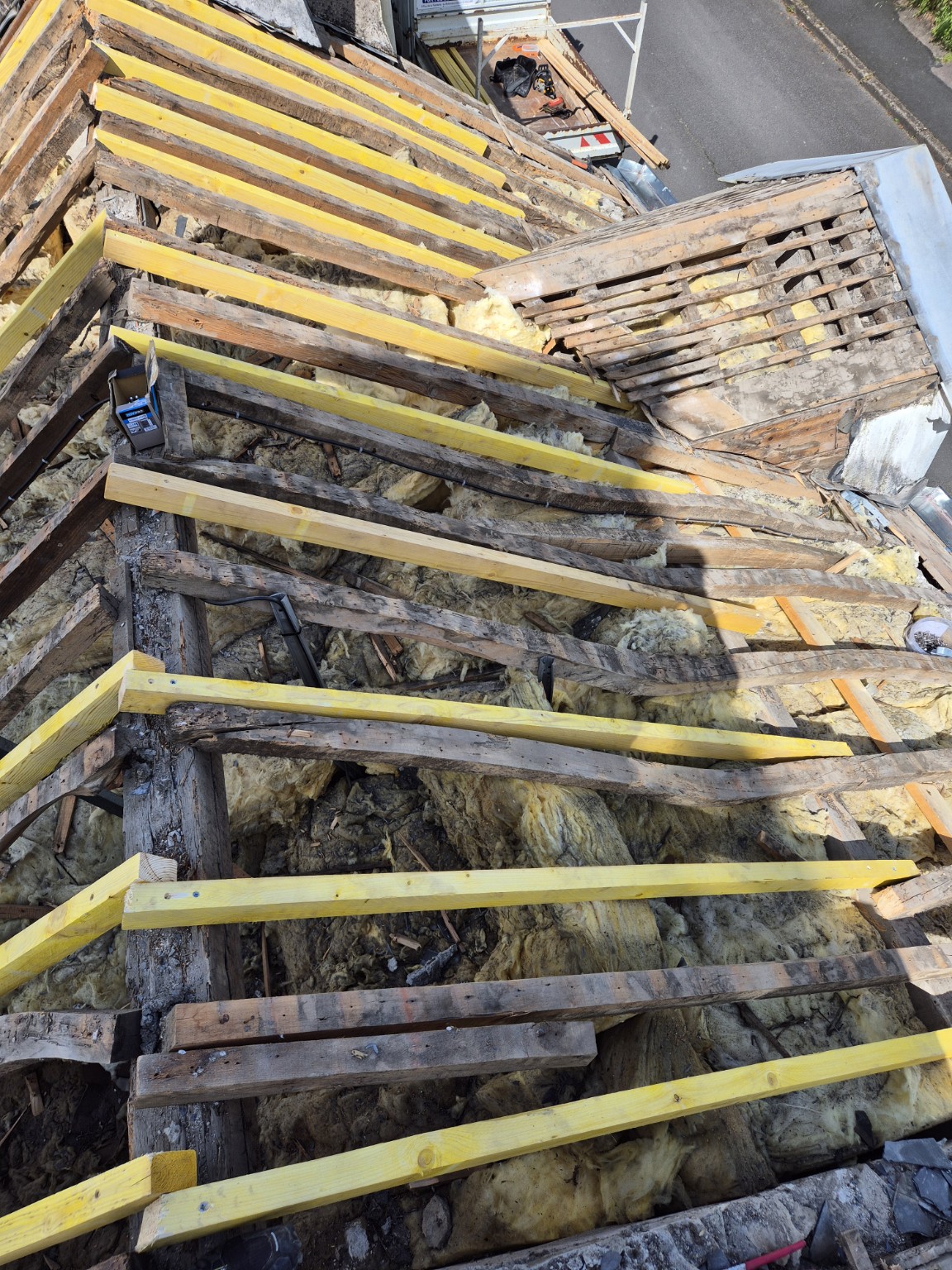 Rénovation de la charpente et couverture