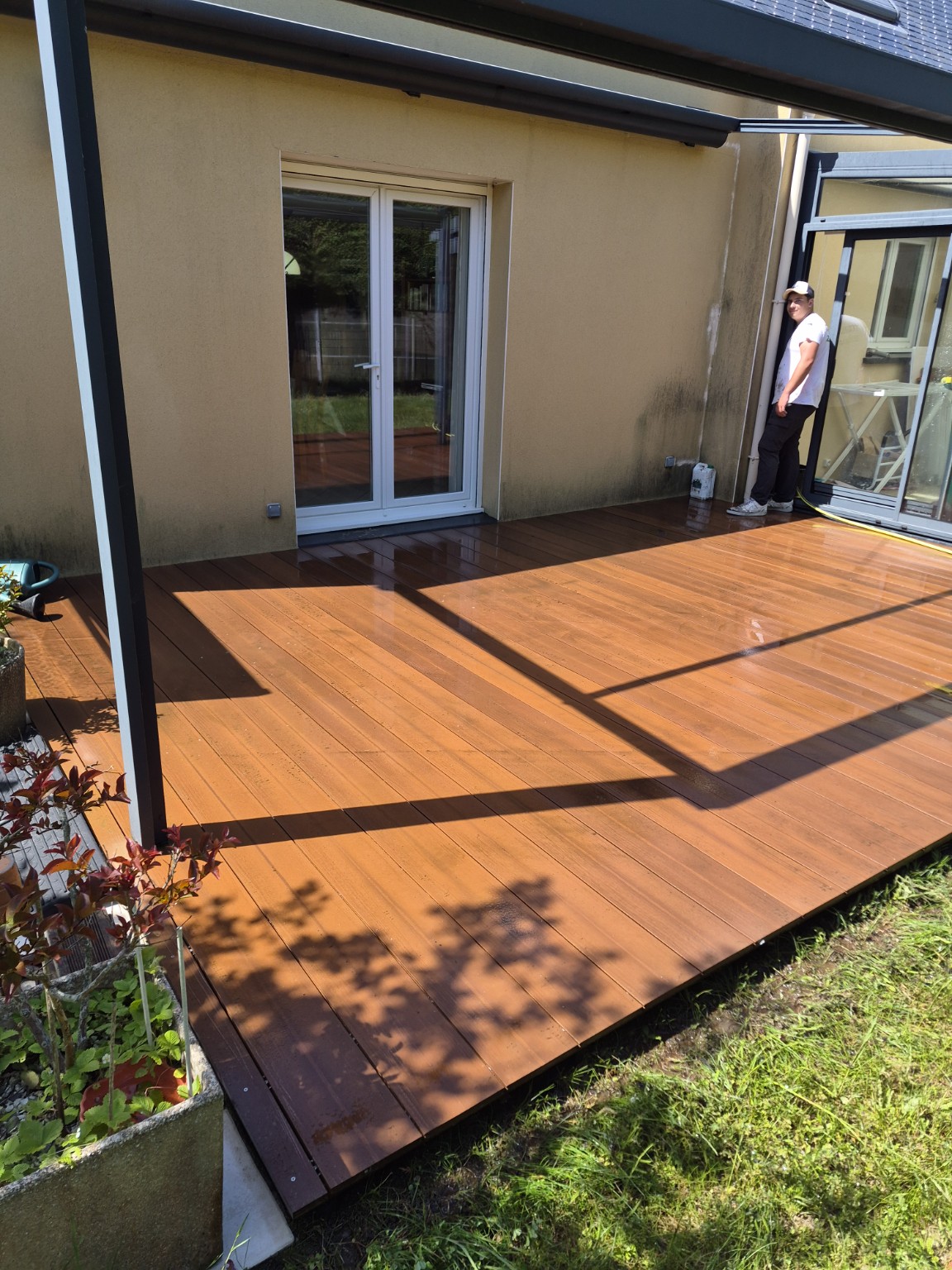 Terrasse après rénovation