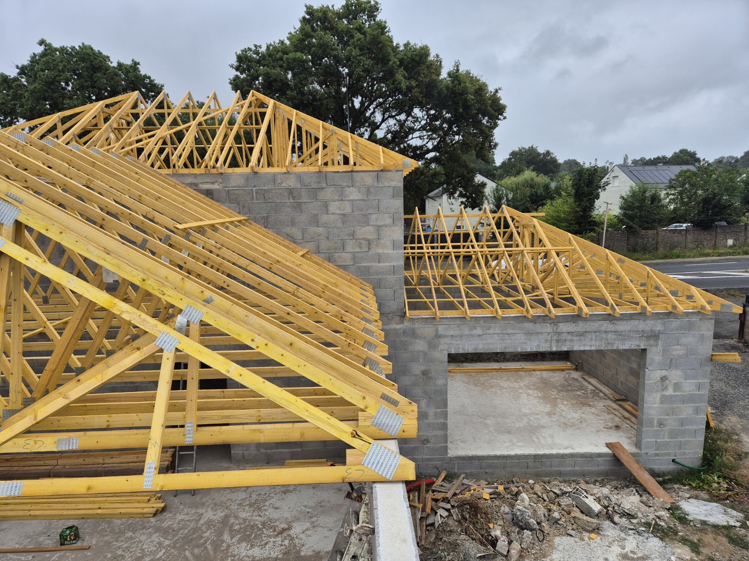 Construction de charpente
