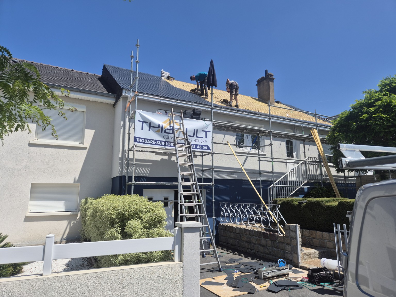 Rénovation de façade et toiture