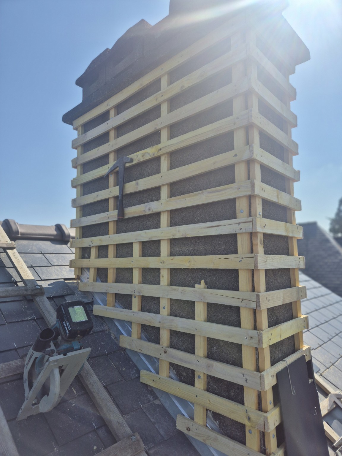 Habillage de cheminée