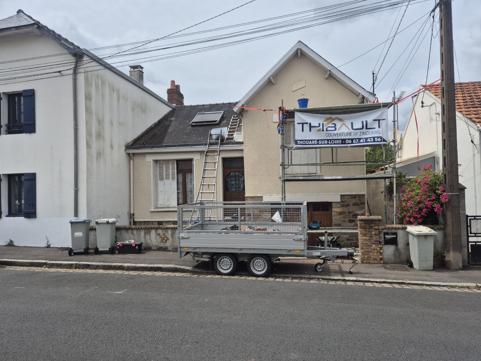 Chantier Thibault Couverture